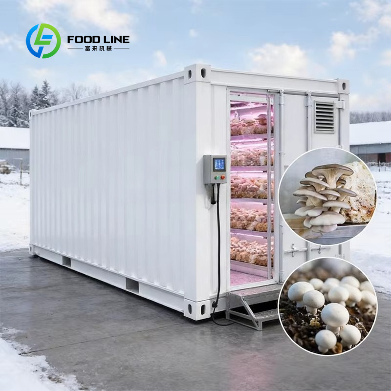 Urban Farming And Urban Agriculture - Modulaire containerfarm voor binnenlandse landbouw, urban