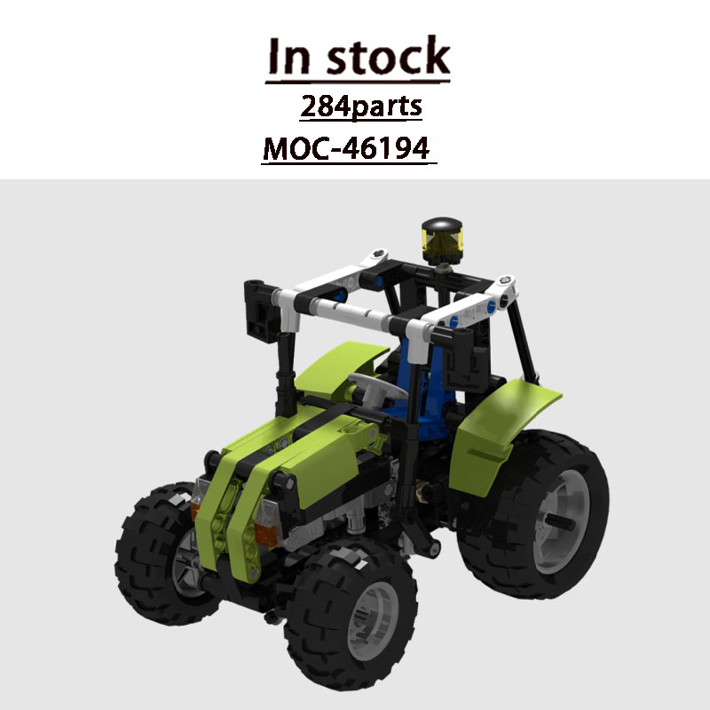 Urban Farming And Urban Agriculture - MOC-46194 Urban Farm Landbouwtractor Bouwsteenmodel 284