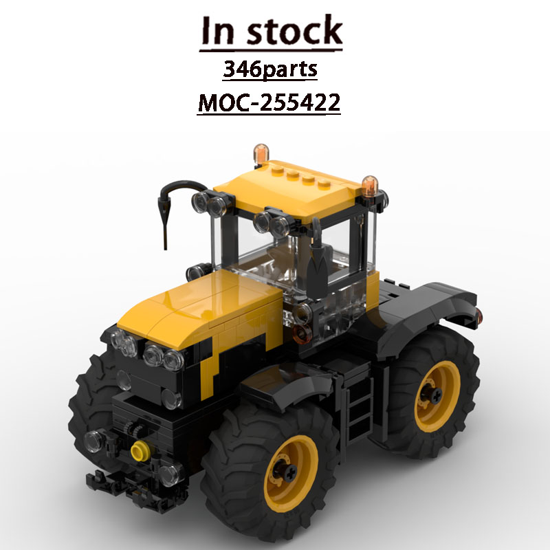 Urban Farming And Urban Agriculture - MOC-255422 Stedelijke boerderij Landbouwtractor Bouwsteenmodel 346
