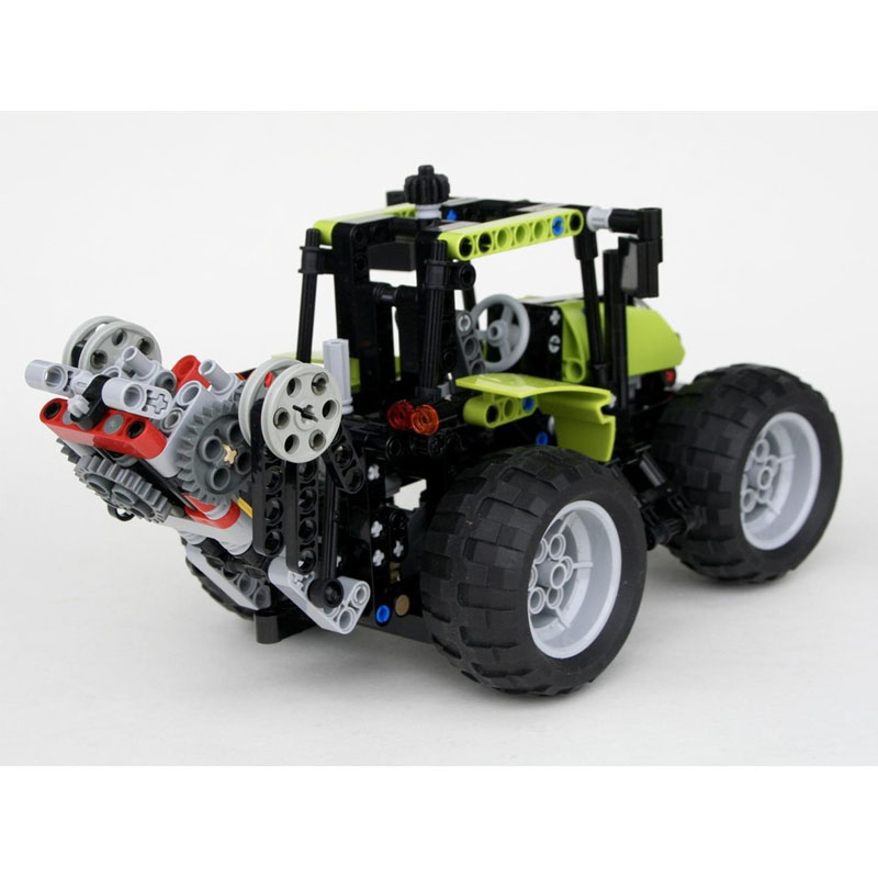 Urban Farming And Urban Agriculture - MOC-4933 Urban Farm Landbouwtractor Bouwsteenmodel 577