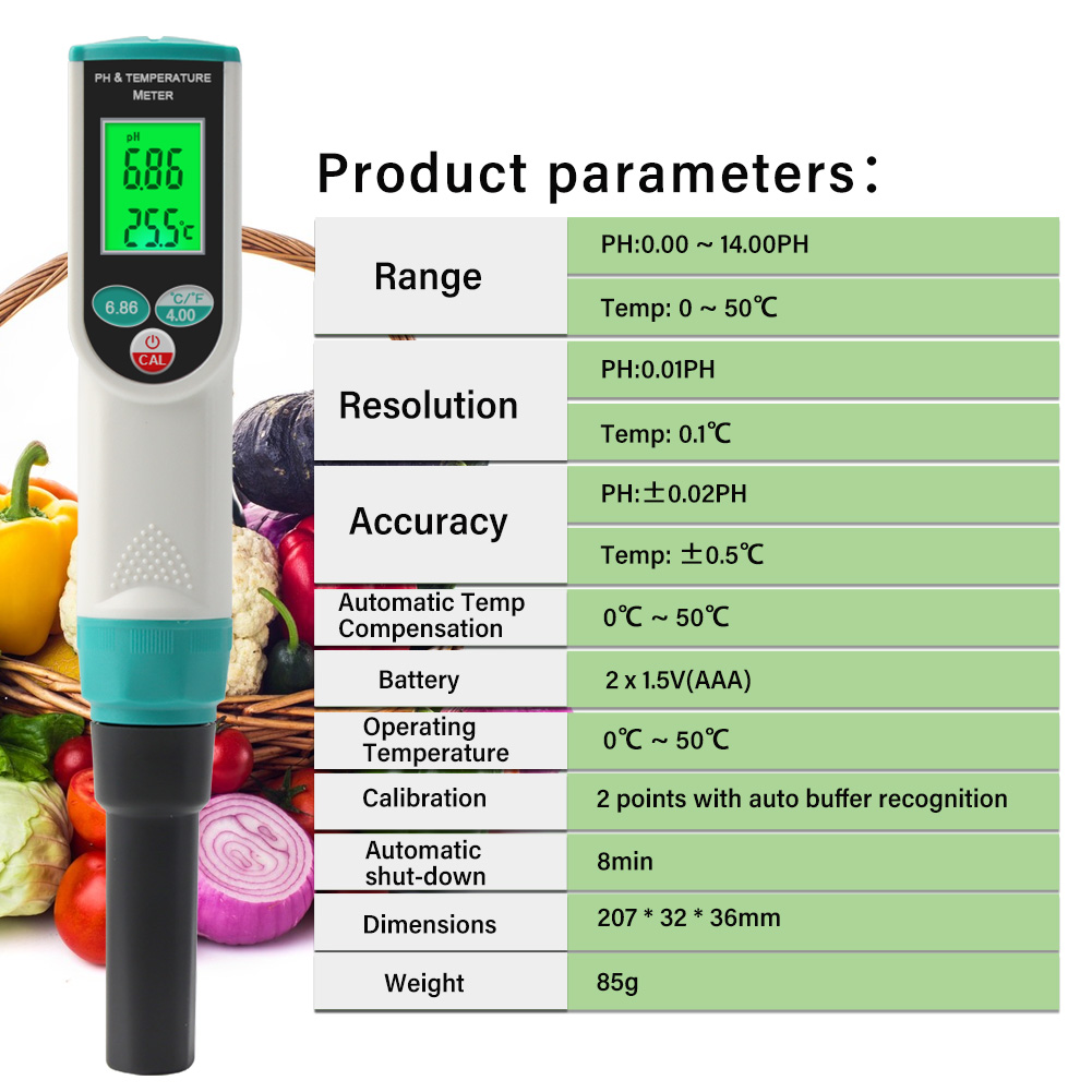 Yieryi Digitale Ph Meter 0.00- - Ec Meter Digital recensie en prijs