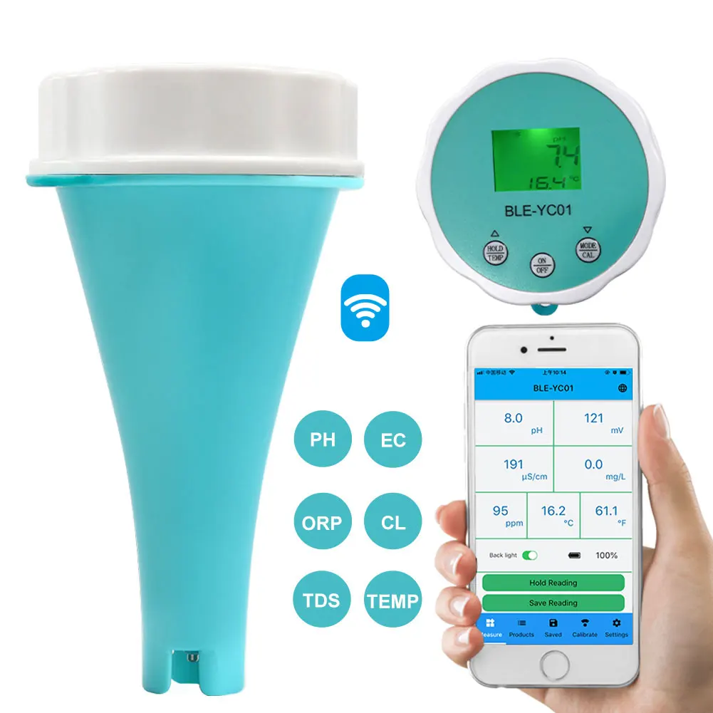 6-in-1 waterkwaliteitstestmete - Ec Meter Digital recensie en prijs