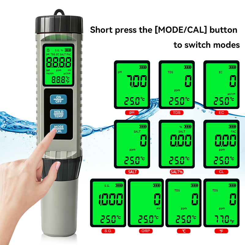 MF-X81 Draagbare Multi Waterkw - Ec Meter Digital recensie en prijs